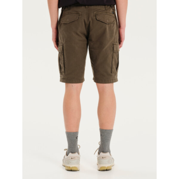 251.EM47.295-D-OLIVE_3 Ανδρική βερμούδα cargo EMERSON 251.EM47.295 χακί - Image 2