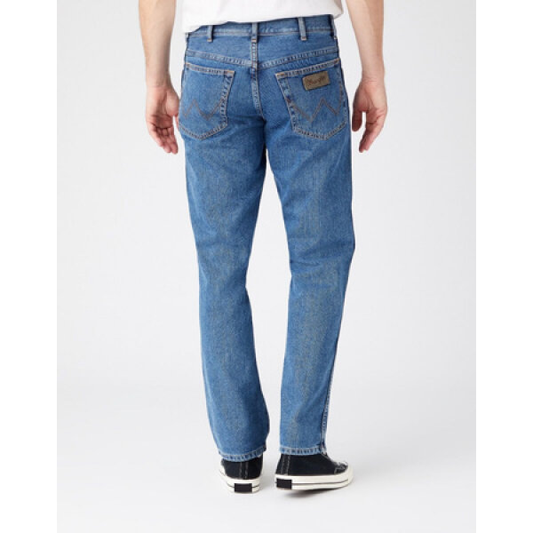 3184-630x840w Ανδρικό παντελόνι τζιν TEXAS STONEWASH WRANGLER W12105096 μπλε - Image 3