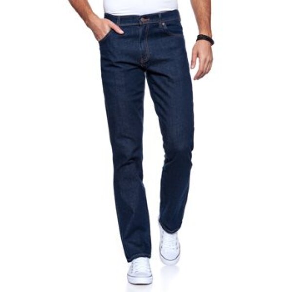 3184-630x840w Ανδρικό παντελόνι τζιν TEXAS stretch original regular WRANGLER W121-K4-009 μπλε σκούρο - Image 1
