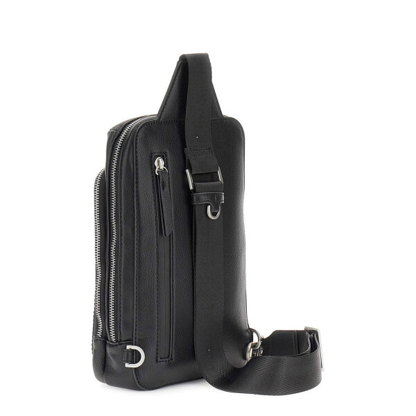 Ανδρική Τσάντα GUESS MILANO CROSSOVER HMMITUP5226  Μαύρο - Image 3