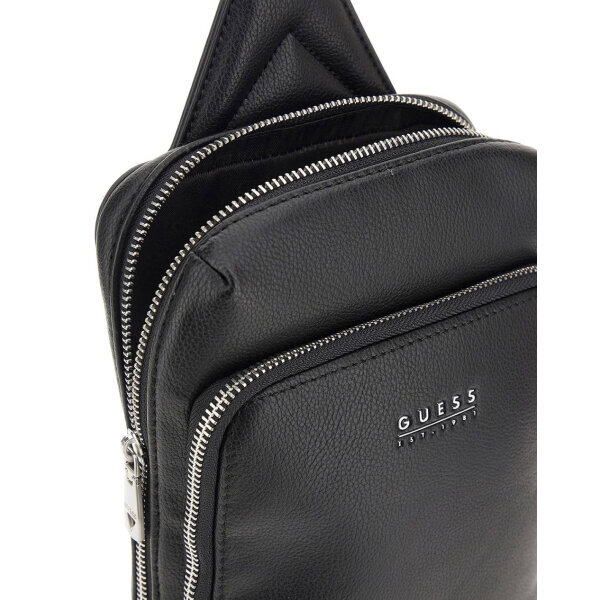 Ανδρική Τσάντα GUESS MILANO CROSSOVER HMMITUP5226  Μαύρο - Image 2