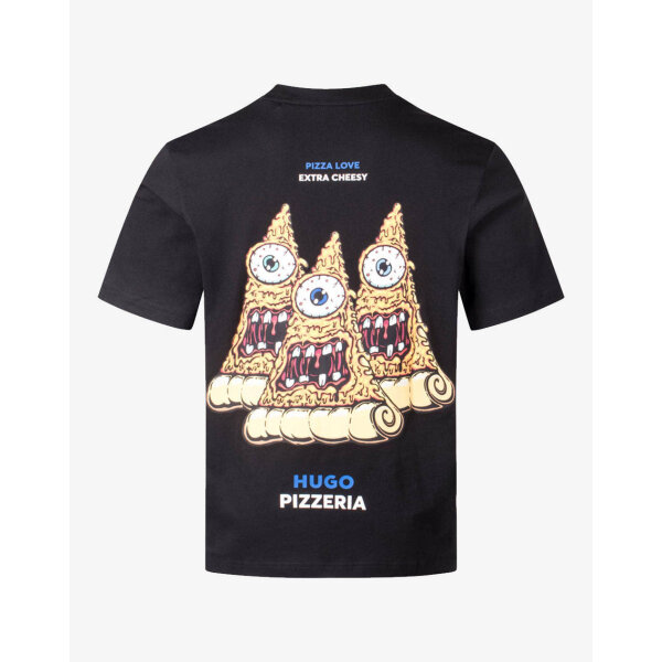 Ανδρική Μπλούζα HUGO BLUE Nizzerio 50533390 Μαύρο - Image 2