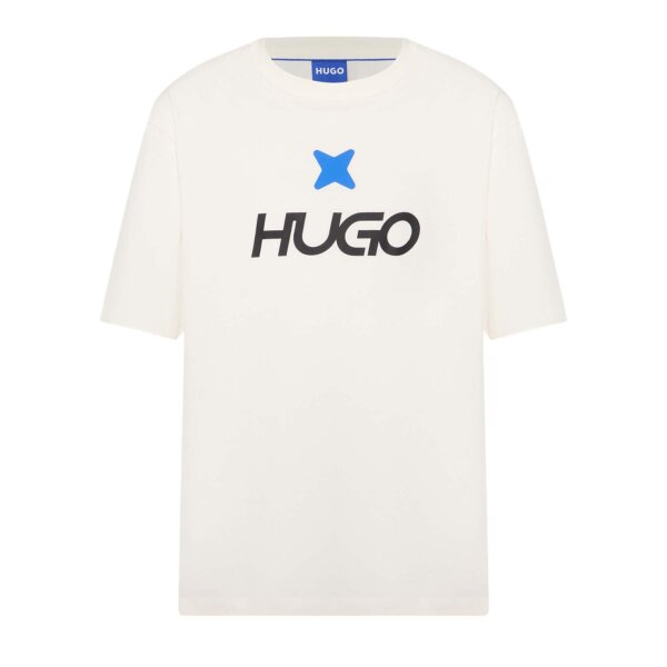 4063546102979.1 Ανδρική μπλούζα κοντό μανίκι HUGO BLUE 50542934 μπεζ - Image 1