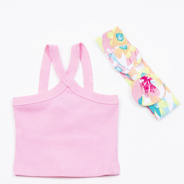 47233.10.2 ΠΑΙΔΙΚΟ ΣΕΤ SHORTS ΓΙΑ ΚΟΡΙΤΣΙ  1-6 ΕΤΩΝ TRAX 47233 - Image 2