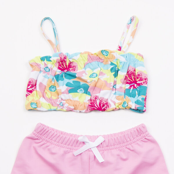 47255.33.2 ΠΑΙΔΙΚΟ ΣΕΤ SHORTS ΓΙΑ ΚΟΡΙΤΣΙ  1-6 ΕΤΩΝ TRAX 47255 - Image 2