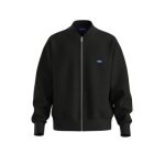 Ανδρική Φούτερ Ζακέτα HUGO BLUE Narane 50522366 Μαύρο