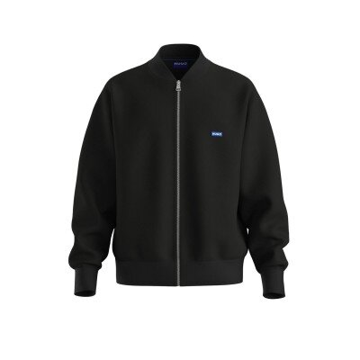 Ανδρική Φούτερ Ζακέτα HUGO BLUE Narane 50522366 Μαύρο