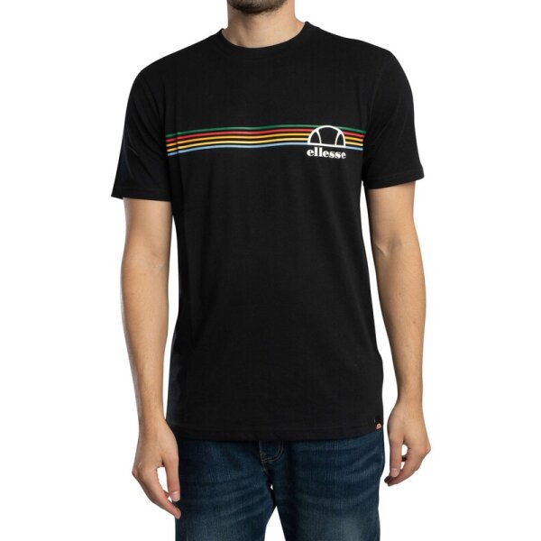 55664a Ανδρική Μπλούζα ELLESSE TEES SHORTS LENTAL TEE  SHZ21987 Μαύρο - Image 1