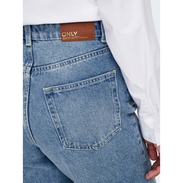 5715676032112.6 Γυναικείο παντελόνι τζιν φαρδύ με Strass ONLY 15347097 - Image 6