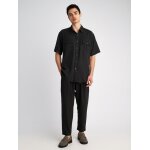 Ανδρικό πουκάμισο κοντό μανίκι Pace short sleeve STAFF GALLERY 61-223.053 ανθρακί - Image 5