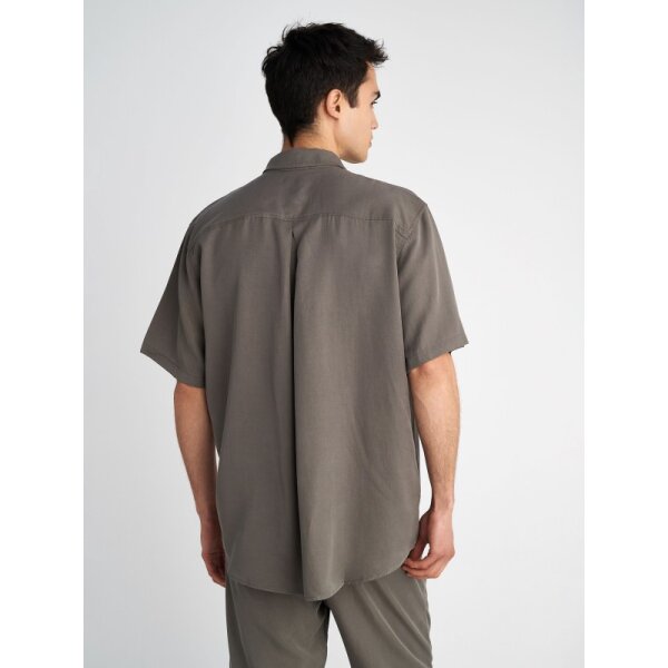 61-223.053.Ν0006-4-600x800 Ανδρικό πουκάμισο κοντό μανίκι Pace short sleeve STAFF GALLERY 61-223.053 γκρι - Image 3