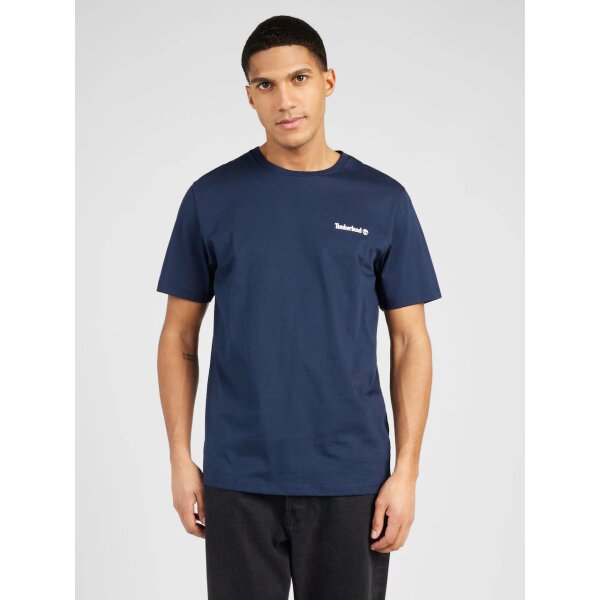 Ανδρική Μπλούζα TIMBERLAND SMALL LINEAR LOGO PRINT TB0A5QQT Μπλέ - Image 1