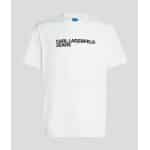 Ανδρική Μπλούζα KARL LAGERFELD JEANS REG SS ESSENTIAL A1M17002 Λευκό