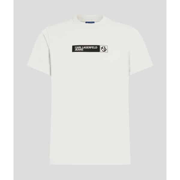 A1M17112100_5 Ανδρική Μπλούζα KARL LAGERFELD JEANS SLIM GRAPHIC  Λευκό - Image 1