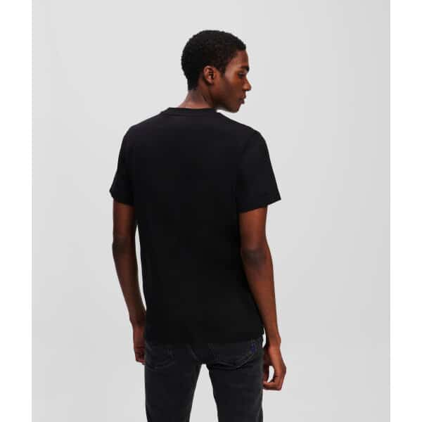 Ανδρική Μπλούζα KARL LAGERFELD JEANS SLIM GRAPHIC  Μαύρο - Image 4