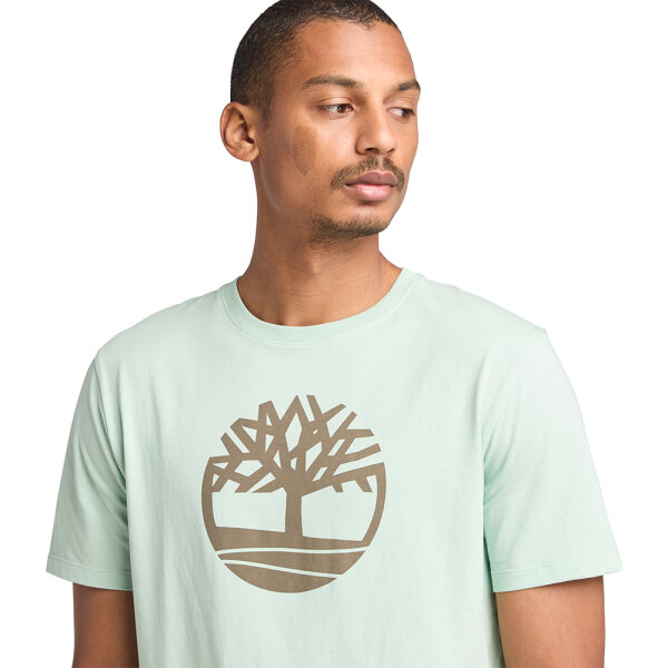 Ανδρική Μπλούζα TIMBERLAND DUNSTAN RIVER SLEEVE TB0A2C2R Πράσινο - Image 3