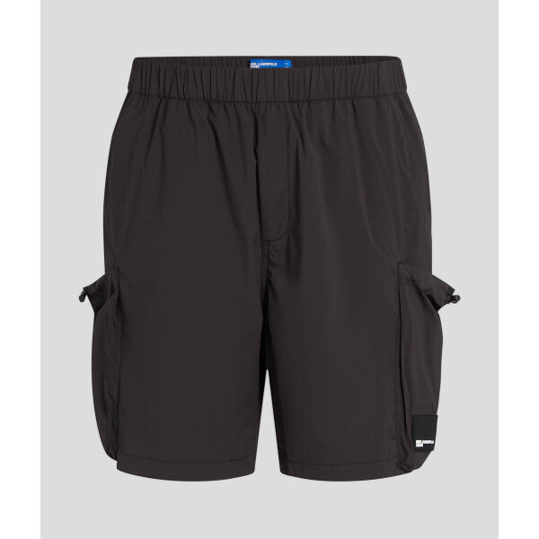 Ανδρική Βερμούδα CARGO KARL LAGERFELD A2M10021 Μαύρο - Image 2