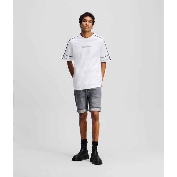 Ανδρική Βερμούδα Τζιν KARL LAGERFELD SLIM SHORT DENIM A2M10082 Μαύρο - Image 5