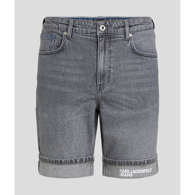 Ανδρική Βερμούδα Τζιν KARL LAGERFELD SLIM SHORT DENIM A2M10082 Μαύρο