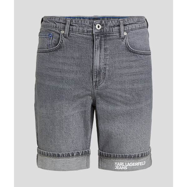 Ανδρική Βερμούδα Τζιν KARL LAGERFELD SLIM SHORT DENIM A2M10082 Μαύρο - Image 1