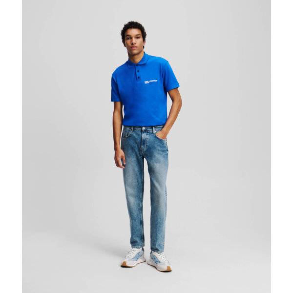 A2M101261HK_1 Ανδρικό Παντελόνι Τζιν KARL LAGERFELD TAPERED DENIM A2M10126 Μπλε - Image 2