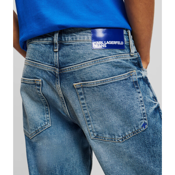 A2M101261HK_2 Ανδρικό Παντελόνι Τζιν KARL LAGERFELD TAPERED DENIM A2M10126 Μπλε - Image 3