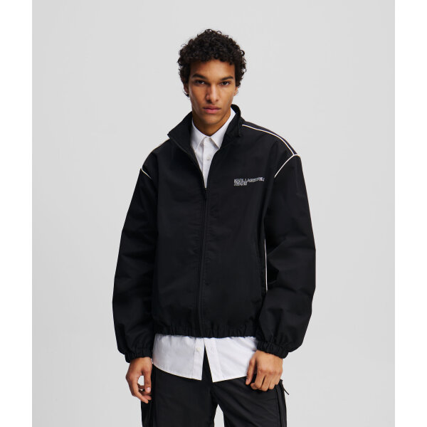 A2M15014999_2 Ανδρικό Μπουφάν KARL LAGERFELD JEANS LOGO PIPING JACKET A2M15014 Μαύρο - Image 3