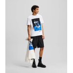 Ανδρική Μπλούζα KARL LAGERFELD JEANS A2M17036 KARL PRINT Λευκό - Image 5