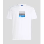 Ανδρική Μπλούζα KARL LAGERFELD JEANS A2M17041 REG BOX FADE LOGO λευκό - Image 2