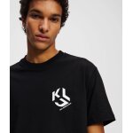 Ανδρική Μπλούζα KARL LAGERFELD JEANS A2M17072 REG MONOGRAM Μαύρο - Image 3