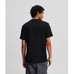 Ανδρική Μπλούζα KARL LAGERFELD JEANS A2M17072 REG MONOGRAM Μαύρο - Image 4