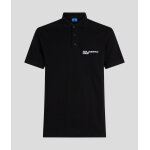 Ανδρική Μπλούζα KARL LAGERFELD REGULAR PIQUE POLO A2M17094 Μαύρο