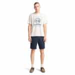 Ανδρική Μπλούζα TIMBERLAND FRONT SEASONAL STACK LOGO TB0A6DHDCM91 Λευκό - Image 3