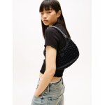 ΓΥΝΑΙΚΕΙΑ ΤΣΑΝΤΑ Iconic Καπιτονέ Τσάντα Ώμου TOMMY JEANS AW0AW17302-BDS - Image 6