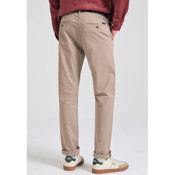 Ανδρικό Παντελόνι CHINO FUNKY BUDDHA FBM011-001-02 Μπεζ - Image 2