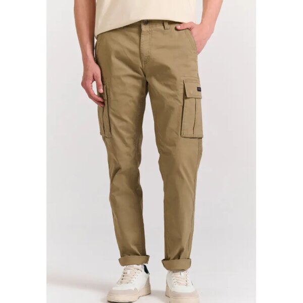 Ανδρικό Παντελόνι GARGO FUNKY BUDDHA FBM011-002-02 Μπεζ - Image 1