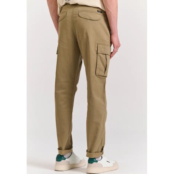 Ανδρικό Παντελόνι GARGO FUNKY BUDDHA FBM011-002-02 Μπεζ - Image 4