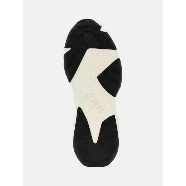 Ανδρικό Παπούτσι GUESS VALENCIA - POLYURETHANE FMJVALELE12 Λευκό Μαύρο - Image 2