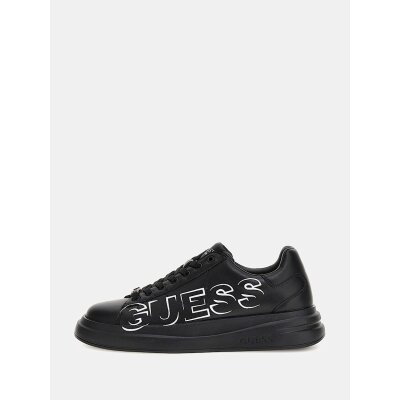 Ανδρικό Παπούτσι GUESS ELBA FMPELBFAB12 Μαύρο Λευκό