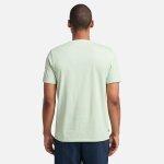 Ανδρική Μπλούζα TIMBERLAND KENNEBEC RIVER LINEAR LOGO TB0A5UPQ Πράσινο - Image 3