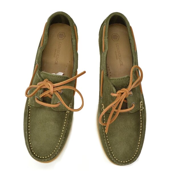 LUMBERJACK-NAVIGATOR-SM07804007A04-CF008-MILITARY-GREEN-1-800x800 Ανδρικό Παπούτσι LUMBERJACK ΜΑΙΝ NAVIGATOR BOAT SM07804007A04 Πράσινο - Image 2