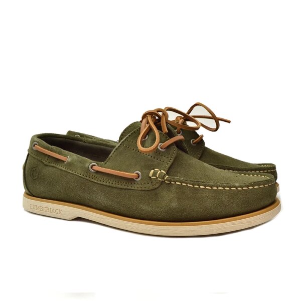 LUMBERJACK-NAVIGATOR-SM07804007A04-CF008-MILITARY-GREEN-800x800 Ανδρικό Παπούτσι LUMBERJACK ΜΑΙΝ NAVIGATOR BOAT SM07804007A04 Πράσινο - Image 4