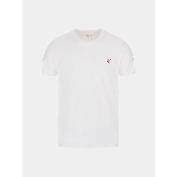 Ανδρική Μπλούζα GUESS CN SS CORE TEE M2YI36I3Z14 Λευκό - Image 4