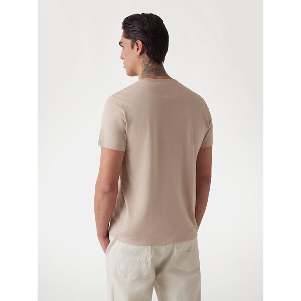 Ανδρική Μπλούζα GUESS SS GUESS EMB PIMA CREW M4GP39K7HD0 μπεζ - Image 3