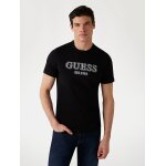 Ανδρική Μπλούζα GUESS SS CN GUESS LOGO TEE M5GI07I3Z14 Μαύρο
