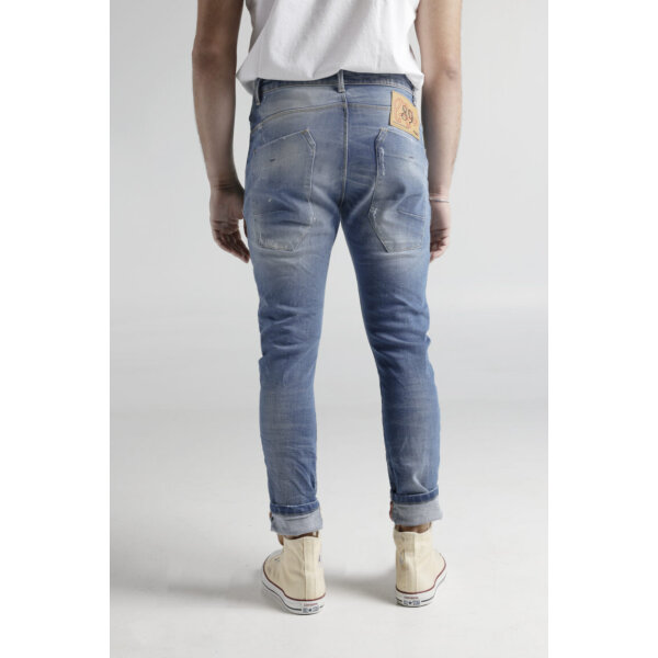 MAGGIO-2-BACK-768x1152 Ανδρικό παντελόνι τζιν Cosi 65-MAGGIO 2 μπλε - Image 3