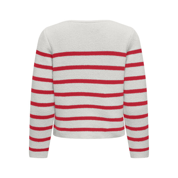 ONLLAURA LIFE LS O-NECK CARDIGAN CC KNT ΓΥΝΑΙΚΕΙΑ ΖΑΚΕΤΑ ΡΙΓΕ  ONLLAURA LIFE LS O-NECK CARDIGAN CC KNT 15343803 ΚΟΚΚΙΝΟ - Image 4