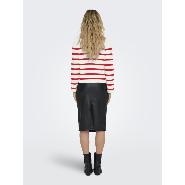 ONLLAURA LIFE LS O-NECK CARDIGAN CC KNT ΓΥΝΑΙΚΕΙΑ ΖΑΚΕΤΑ ΡΙΓΕ  ONLLAURA LIFE LS O-NECK CARDIGAN CC KNT 15343803 ΚΟΚΚΙΝΟ - Image 2