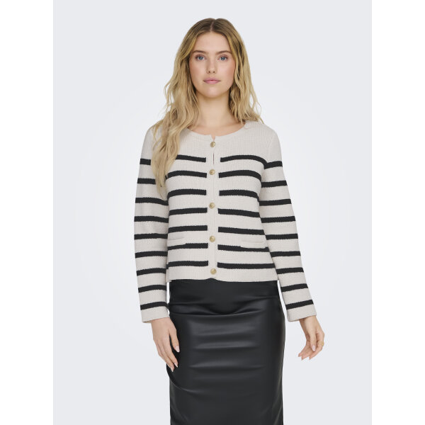 ONLLAURA LIFE LS O-NECK CARDIGAN CC KNT ΓΥΝΑΙΚΕΙΑ ΖΑΚΕΤΑ ΡΙΓΕ  ONLLAURA LIFE LS O-NECK CARDIGAN CC KNT 15343803 - Image 1