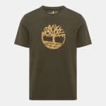 Ανδρική Μπλούζα TIMBERLAND KENNEBEC RIVER CAMO TREE LOGO TB0A6DTS χακί